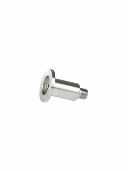 Vacuubrand KF DN 16 / G1/8'' Vidalı flanş, paslanmaz çelik