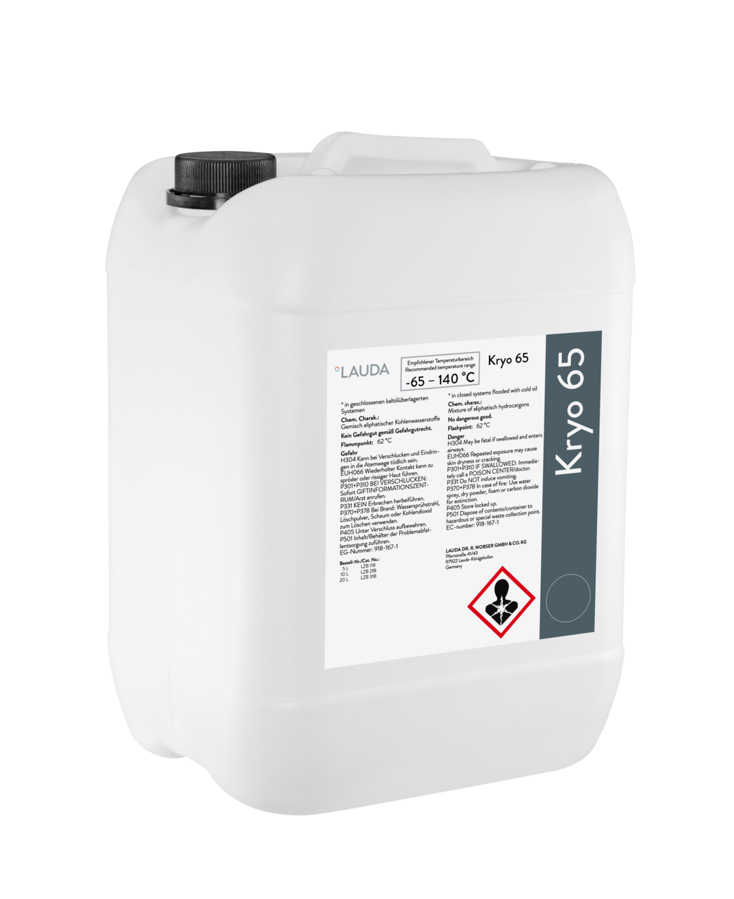 KRYO 65 Isı Transfer Sıvısı -  5 LT AMBALAJ