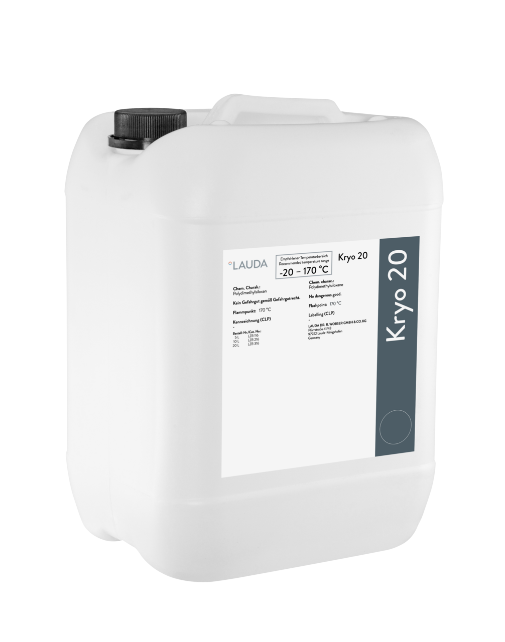 KRYO 20 Isı Transfer Sıvısı -  5 LT AMBALAJ