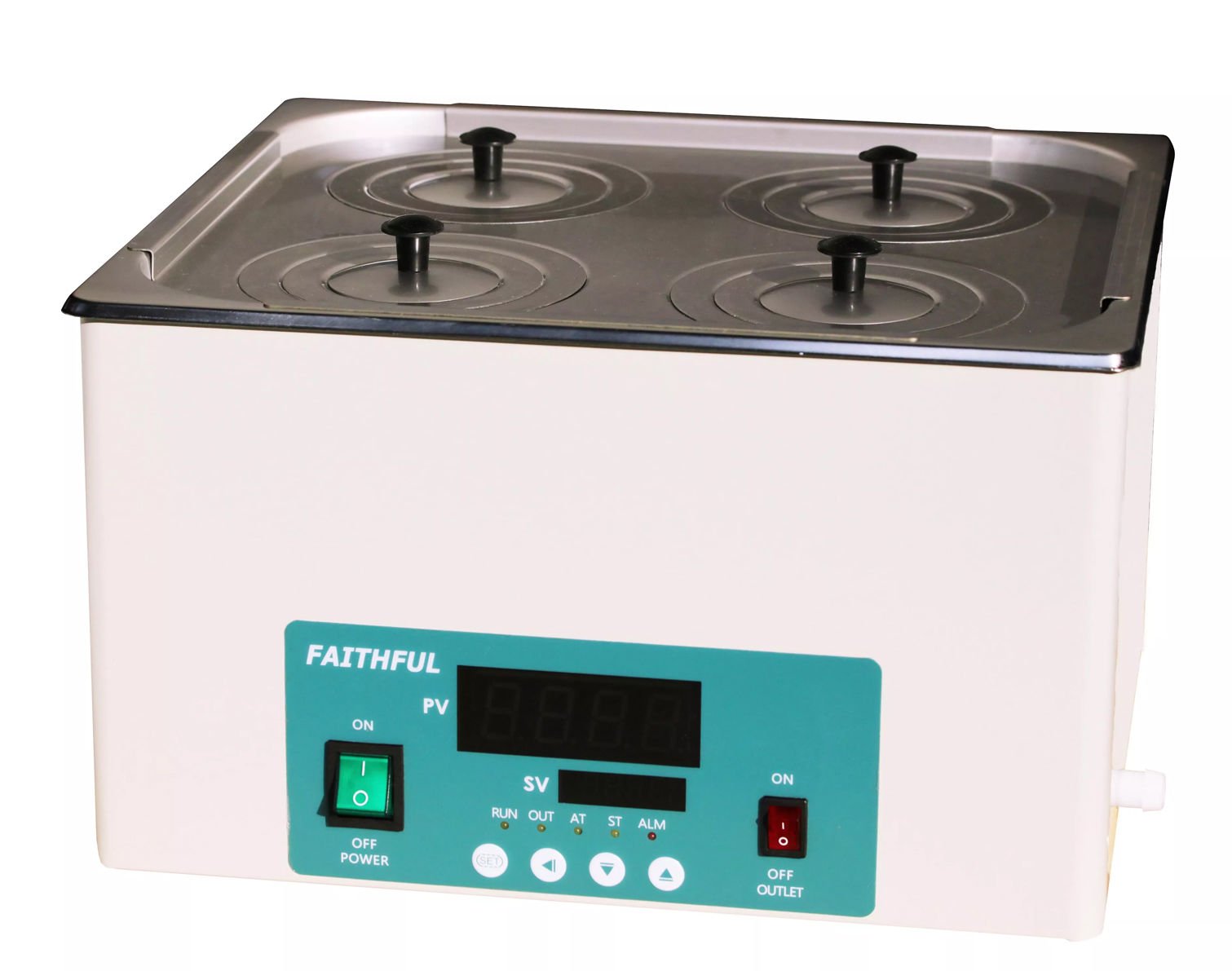 Faithful DK-2000-IIIL Termostatik Su Banyosu - Dörtlü ( 14.6 Lt. )