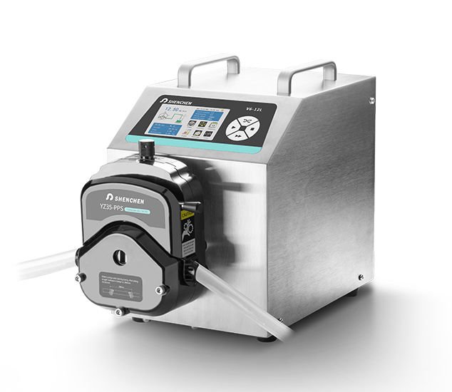 Boading Shencen V6-12L Flow Rate Endüstriyel Peristaltik Pompa