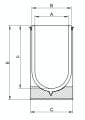 Isotherm Tip G 7 C Dewar Kabı 1200 ML